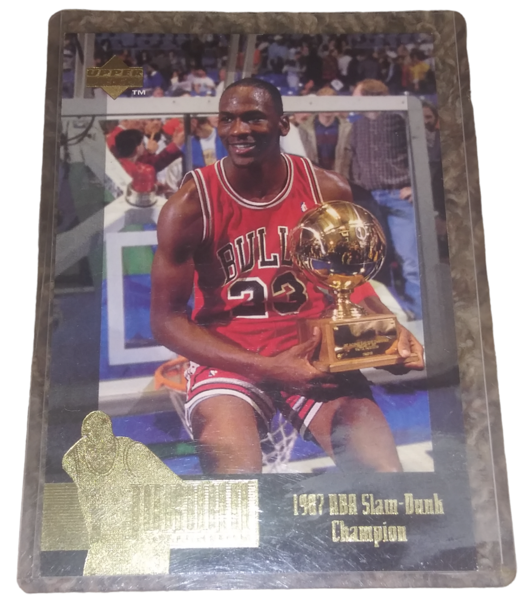 Upper Deck #JC5 Michael Jordan1 1987 NBA Slam-Dunk Champion Upper Deck #JC5 Michael Jordan1 1987 NBA Slam-Dunk Champion