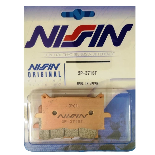 Paire / Plaquettes Honda NT 1100 2022 Frein Nissin Original Synthétisés Avant / - Photo 2/4