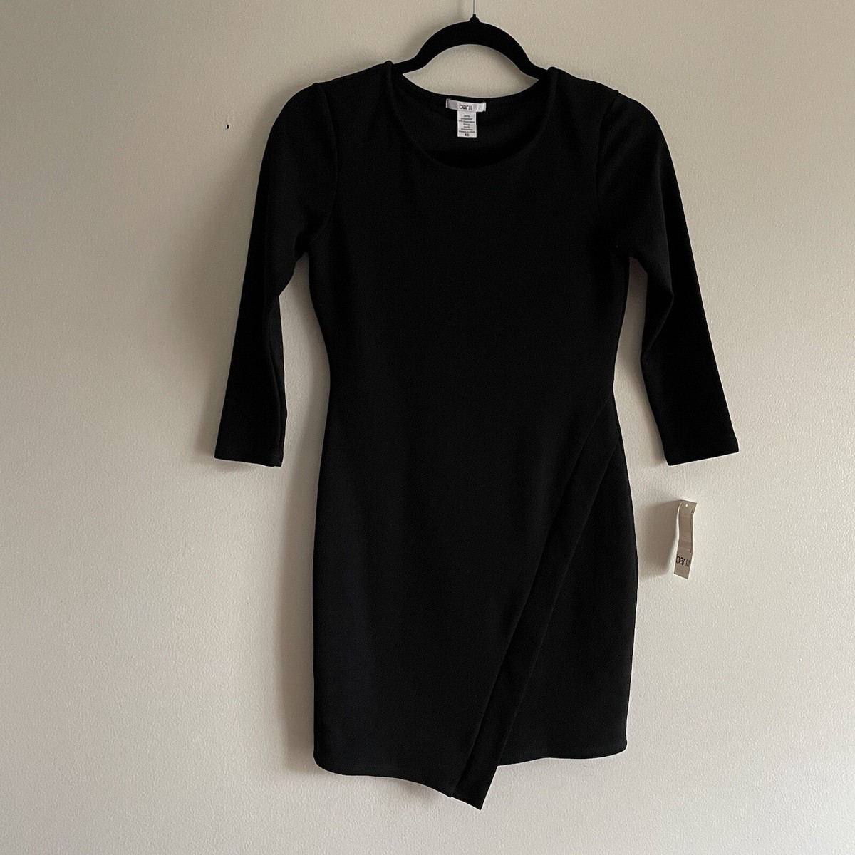 3 4 sleeve black bodycon dress Pedal White Oxford Shirt 31151 5008 main image 0