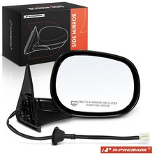 A-premium Passenger Power Side Mirror W Manual Folding For Dodge Ram 1500 98-01