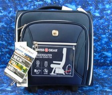 swissgear blue luggage