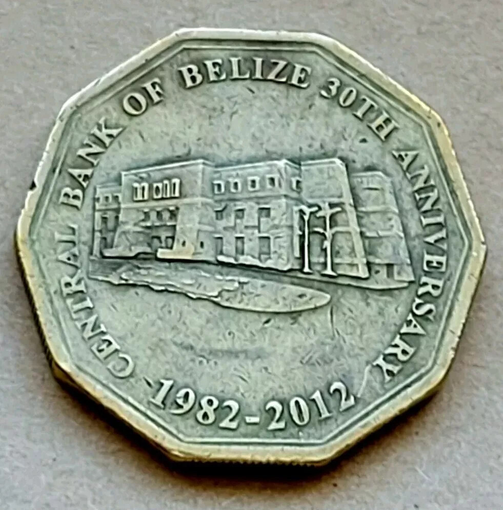 Belize 1 Dollar KM-136 1982-2012 30th Any Commemorative