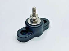 Black Junction Block Power Post Insulated Terminal 10 Stud Stainless