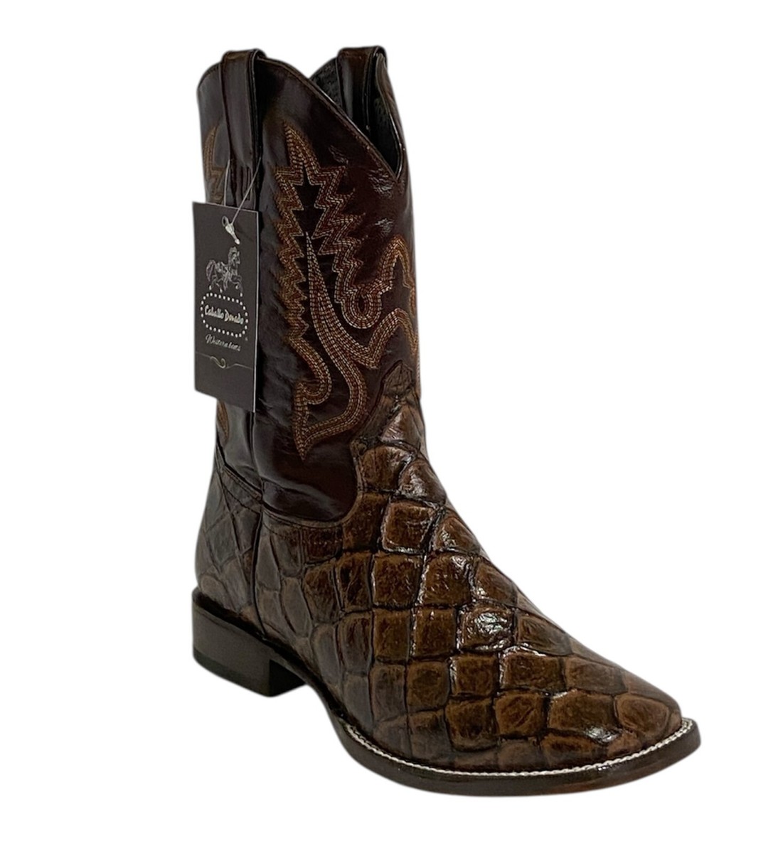 Handmade Boots Tortuga American Alligator Boots CABALLO DORADO