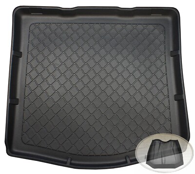 Kofferraumwanne TPE + Netztasche für  Ford Grand C-MAX CMAX C MAX 2 Facelift V2E