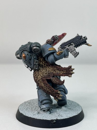 Space wolf lieutenant haldor icepelt Space Wolves Space Marines GW WH 40k 1579 - Picture 5 of 9
