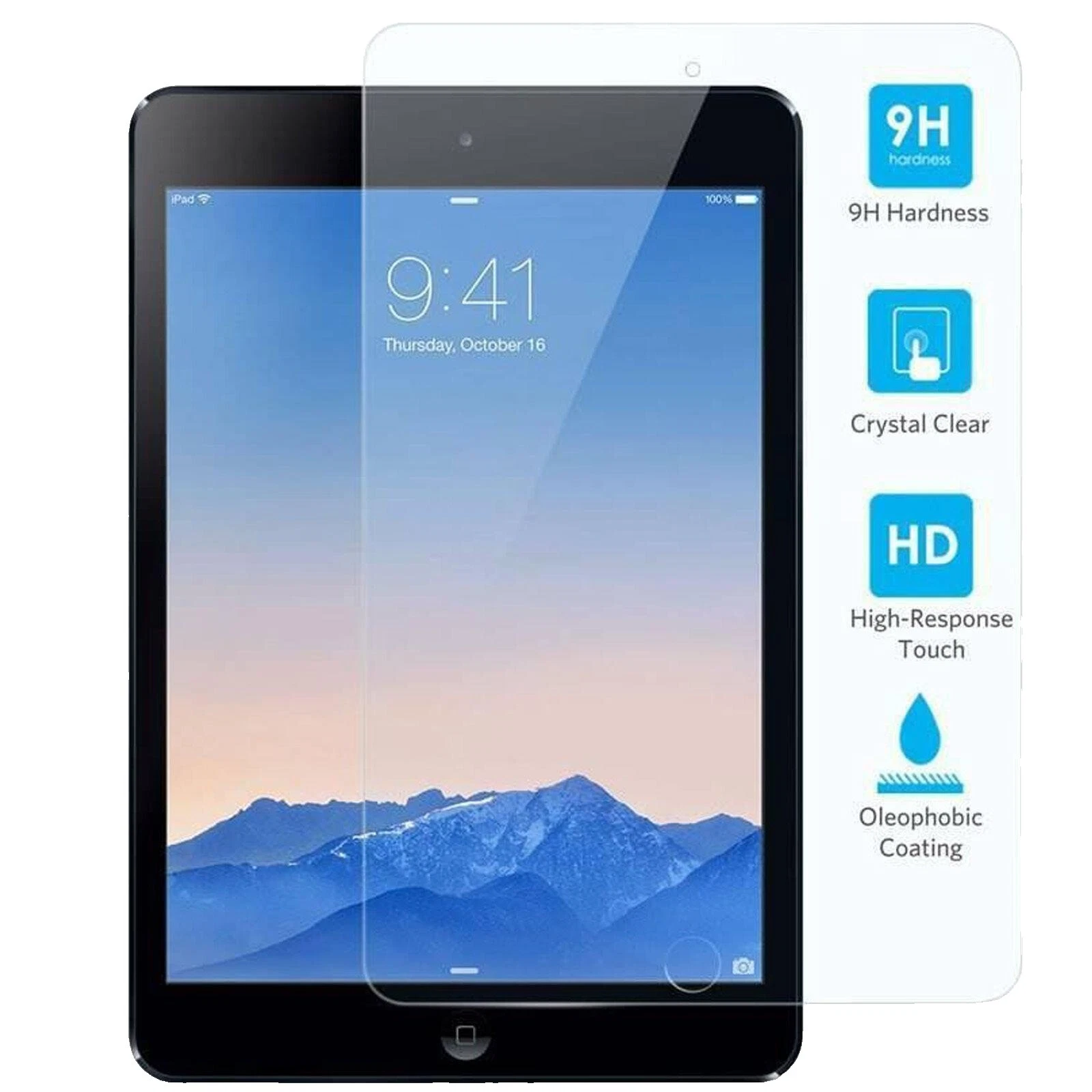 Tempered Glass Tablet & eReader Screen Protectors for Apple Apple iPad mini 4