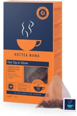 HOTTEA MAMA | PREGNANCY TEA | CAFFEINE FREE GIFTS FOR PREGNANT WOMEN | GET UP GO