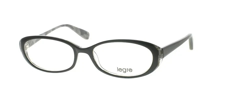 Оправа для очков Legre LE092 col.610 Черная/Другая пластиковая оправа для очков 51-16-135 LE 092RX
