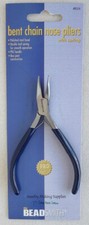 Bent Chain Nose Pliers for Jewelry Making and Beading Tools by BeadSmith