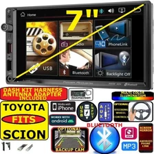 FOR TOYOTA SCION POWER ACOUSTIK BLUETOOTH AUX USB CAR RADIO STEREO PACKAGE