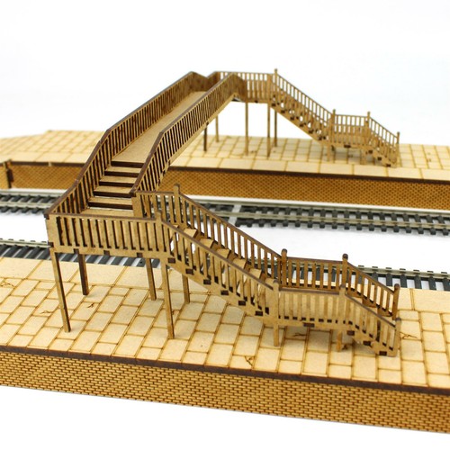 WWS Gare Ferroviaire - Modélisme Ferroviaire Échelle OO Train Miniature - Photo 5/56