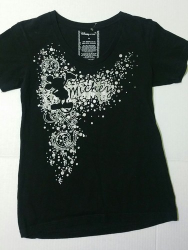 Disney Store T-shirt Black Mickey Mouse 