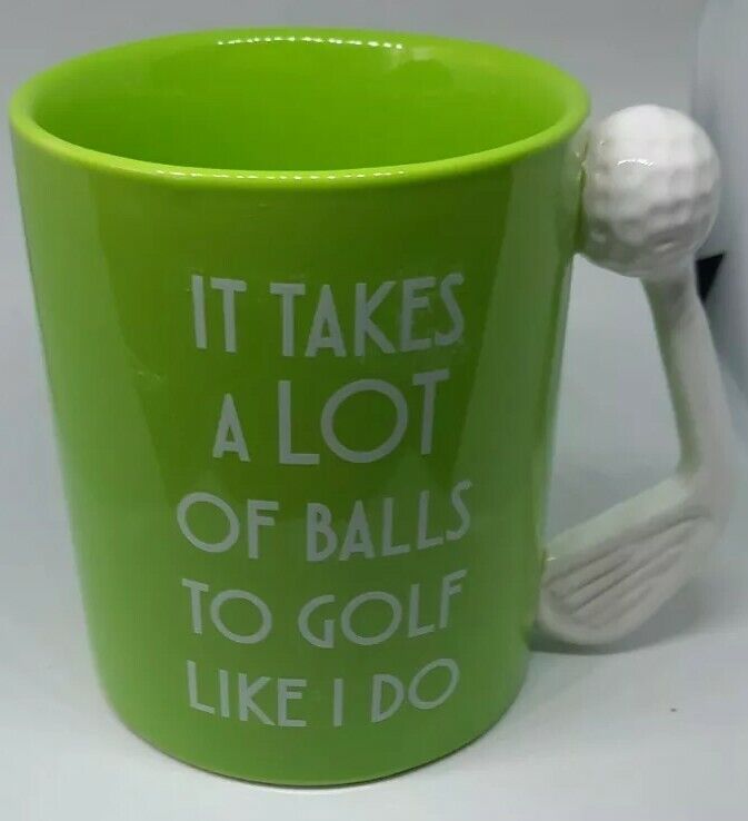 Novelty Golf Club Handle  Mug