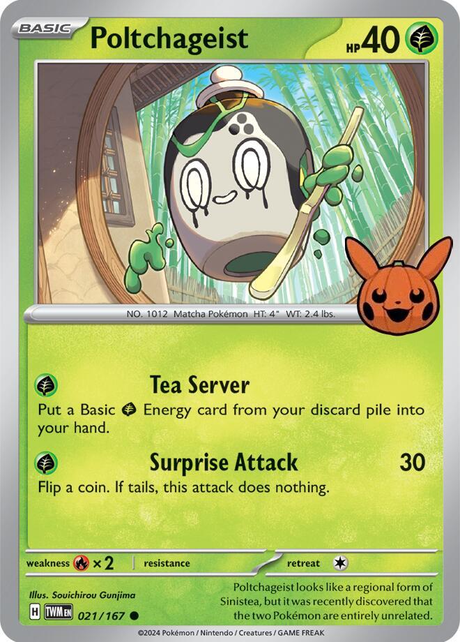 Poltchageist 021/167 Trick or Trade Booster Bundle 2024 - 1 of 1