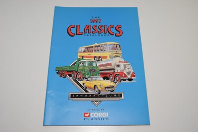 ^^ 1:1 CORGI ORIGINAL CATALOGUE KATALOG 1997 JANUARY/JUNE NEAR MINT