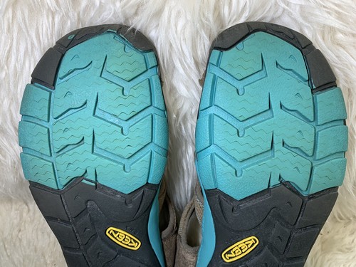 Women's Keen Clearwater CNX 1010997 Waterproof Tan Teal Hiking Sandal Size 7.5 - Picture 10 of 12