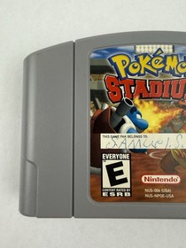 Pokemon Stadium (Nintendo 64 N64) Authentic Tested & Works Cart Only