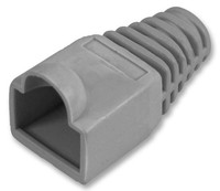 Pro Power - Zugentlastungsboot 6.5Mm Grau, 10Er Pack