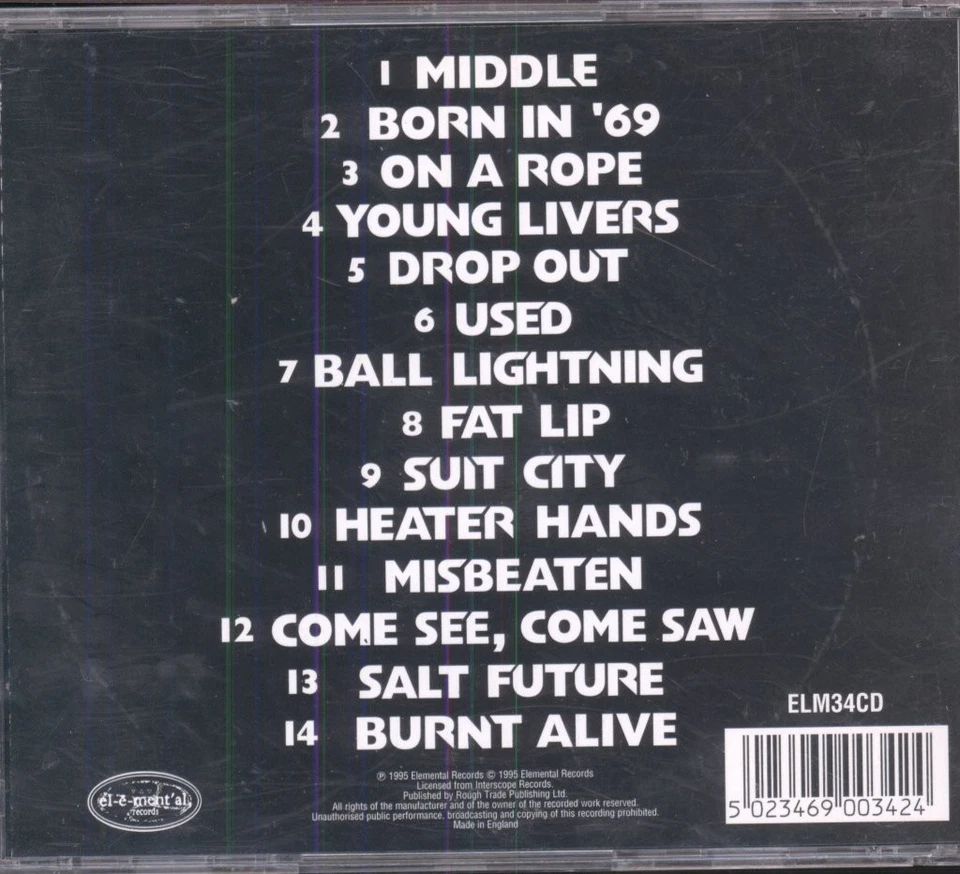 Rocket From the Crypt Scream, Dracula, Scream! CD UK Elemental 1995 CD. Mastered - Immagine 2 di 3