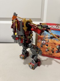 Retired LEGO Ninjago 70592 Salvage M.E.C. Almost Complete Minifigs, Instructions