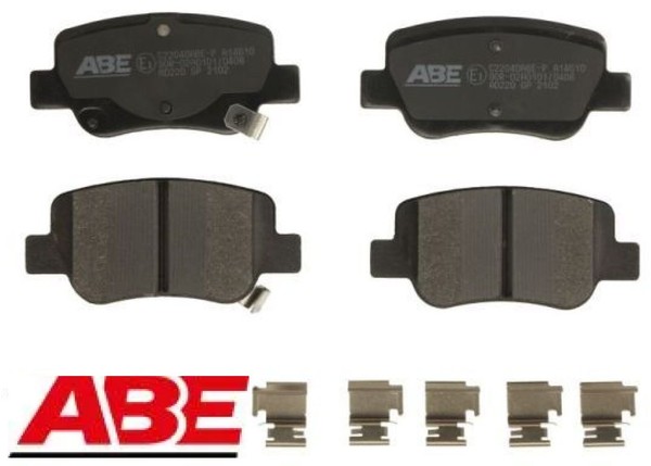 ABE C22040ABE-P Bremsbelagsatz FüR Scheibenbremse Bremsbelagsatz FüR Toyota-image