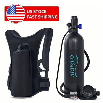 #ad #ad US Stock 1.9L DOT Scuba Diving Tank Portable Lungs Kit for Underwater Recreation $219.99