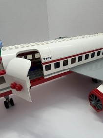 RETIRED LEGO City 3182 Airport Set with Airplane, Tower, Airport,All Minifigures