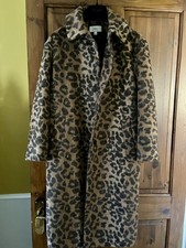 M&S Women's Leopard Print Coat with wool, £45, brand new, no tags