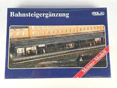(6277) Pola H0, 861 Meistermodell Bahnsteigergänzung ''Schönbrunn'' Neu & OVP