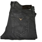 Emporio Armani Jeans J10 Extra Slim Stretch Denim W36 L30 Black Mens 6g1j10