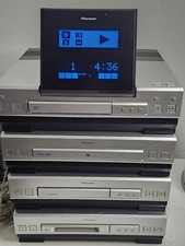 PIONEER XC SP CT MJ - L5 Stereo System Pop Up Display All 4 Units  Tested Read