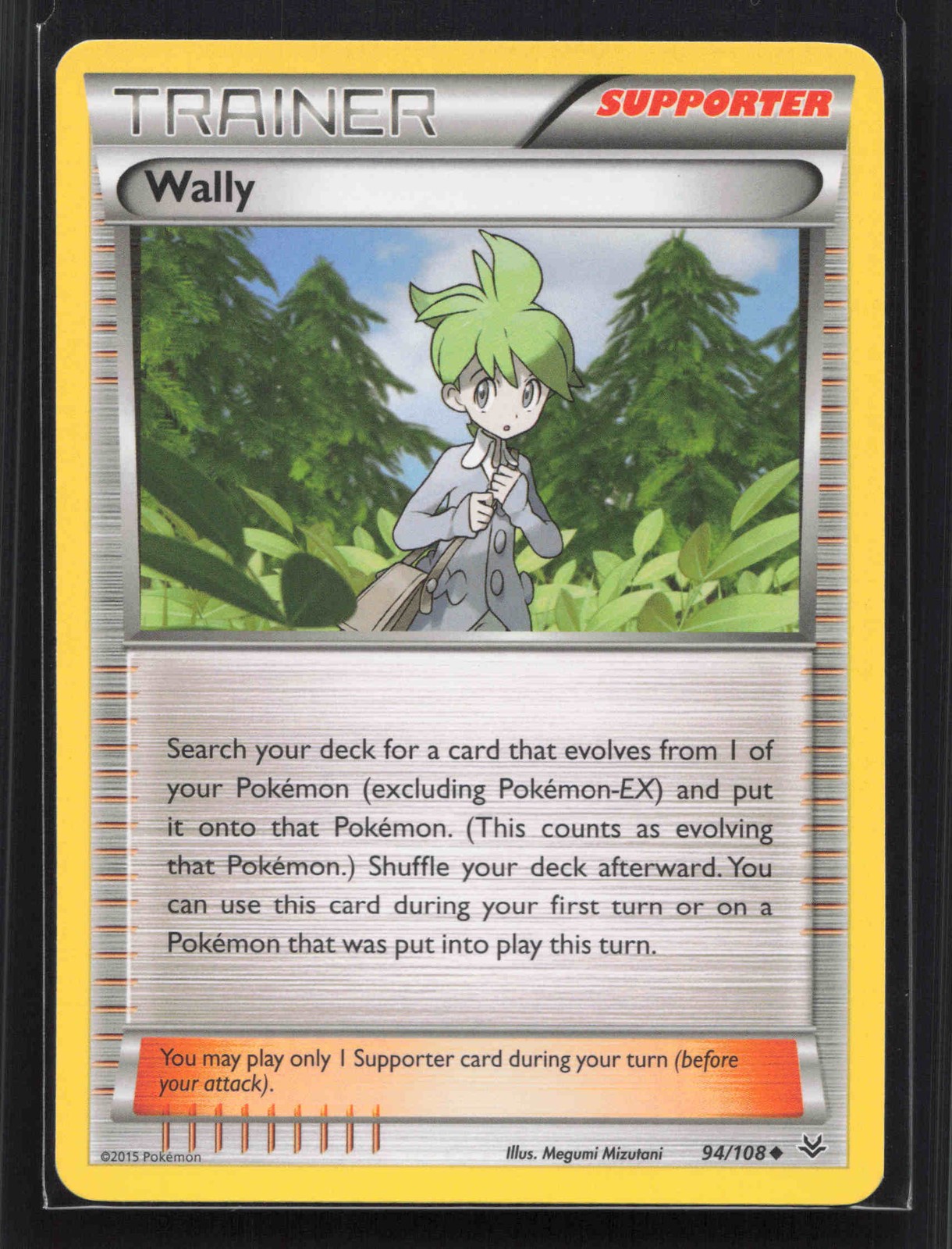 Wally Uncommon XY - Roaring Skies 94/108 NM