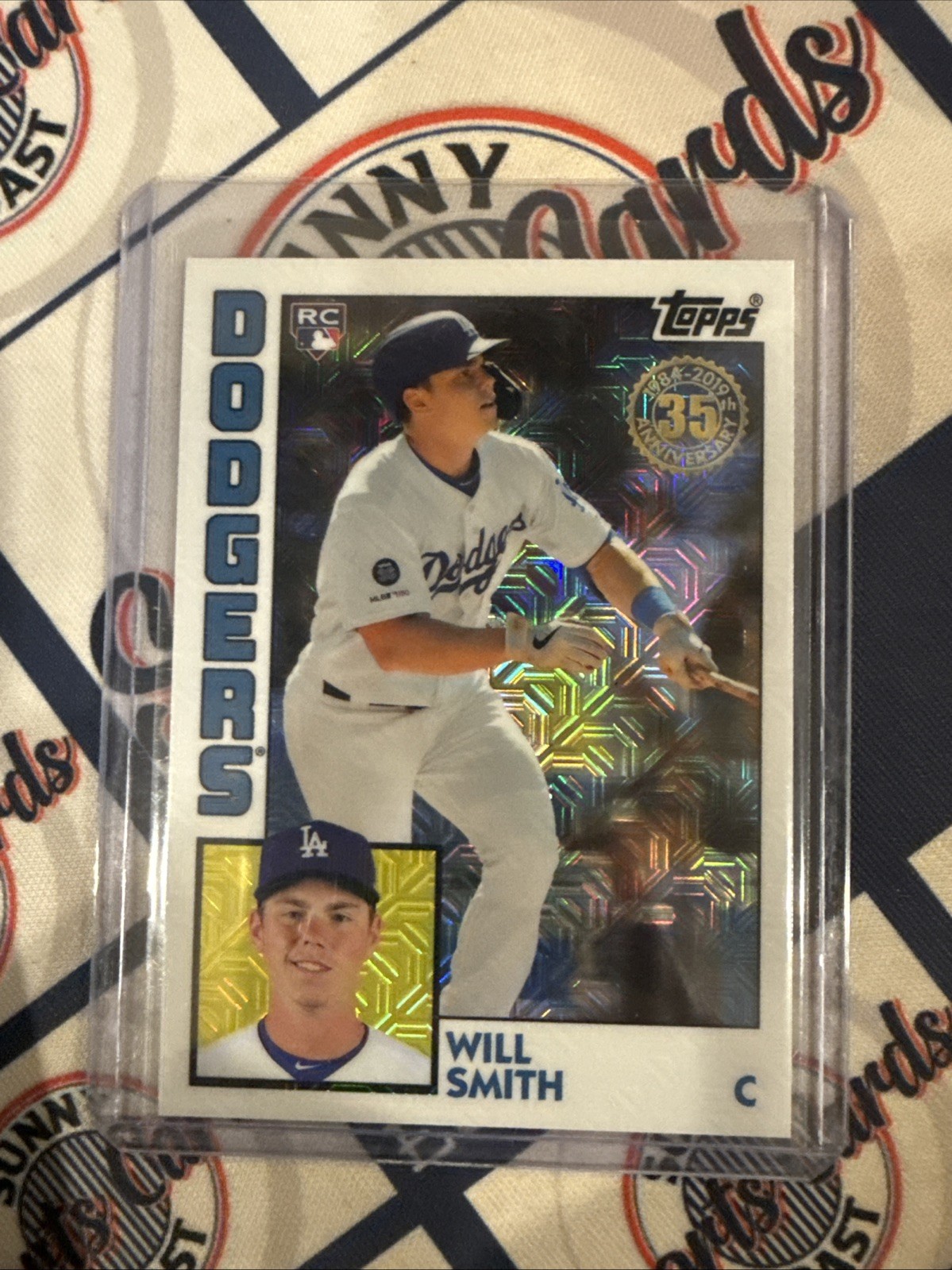 2019 Topps Update Will Smith Rookie 1984 Silver Pack Mojo RC 35th Dodgers