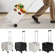 Einkaufstrolley Trolley Shopping Räder Klappbar Einkaufswagen 40/55kg Handwagen
