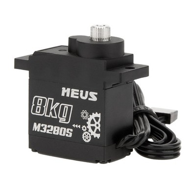 MEUS RACING 8KG Digital RC Micro Servo for Axial SCX24 Traxxas TRX4M Redcat A...