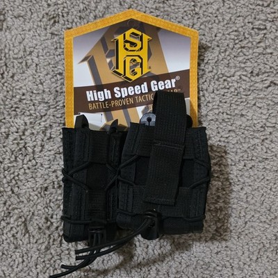 High Speed Gear TACO Magazine Pouch Black MOLLE Nylon Cordura 11PC00BK