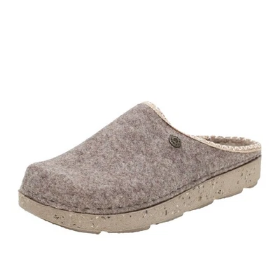 Inblu warme Hausschuhe aus Wolle Sand - Damen Schuhe Hausschuhe Pantoffeln