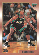 1998-99 Topps - Antonio Daniels #168 Grizzlies