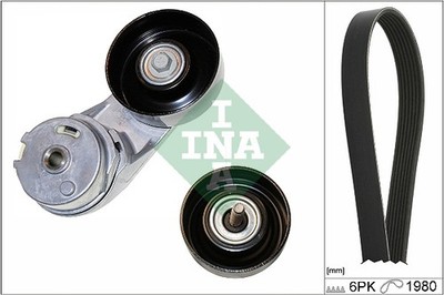 529 0331 10 INA V-RIBBED BELT KIT FOR CHEVROLET,HOLDEN,OPEL,VAUXHALL