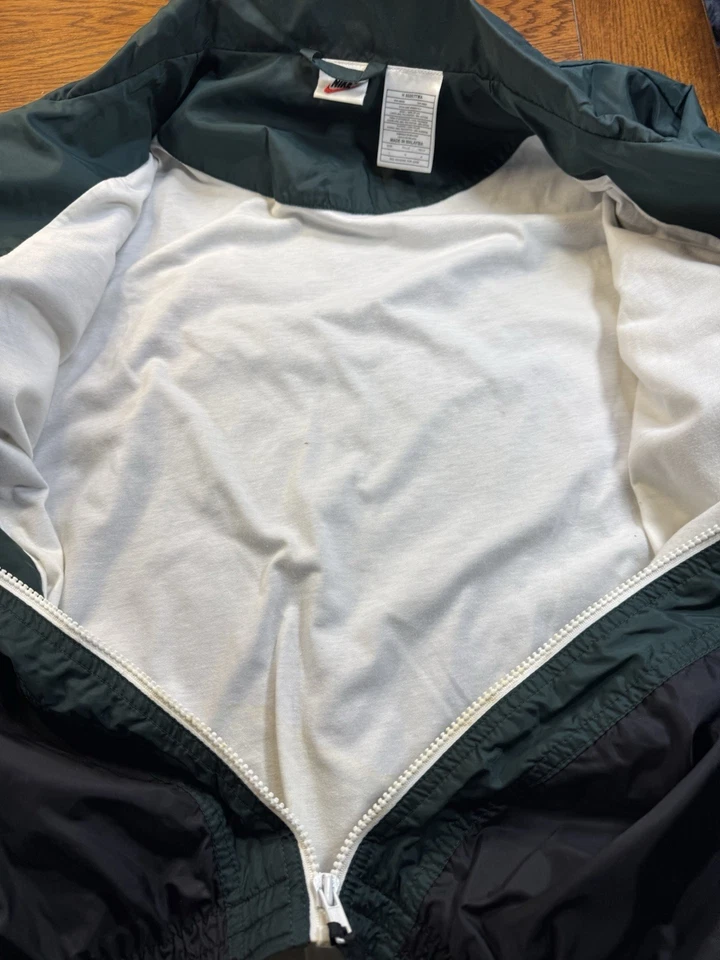 De Colección Nike EE. UU. Traje de Pista Chaqueta Pantalones de Correr Conjunto Cortavientos Y2K Grande Foto 4 de 4