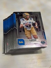 Lot (44x) PIERCE CLARKSON UCLA 2025 Bowman University 1st Chrome card #156