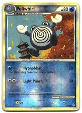 Poliwhirl 37/95 Uncommon HGSS Unleashed Pokemon Reverse Holo
