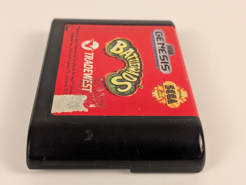 Battletoads (Sega Genesis, 1991) Fully TESTED and Working AUTHENTIC Cartridge🔥 - Image 4 of 4