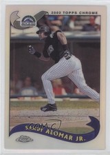 2002 Topps Chrome Traded & Rookies Refractor Sandy Alomar Jr #T68 6m1