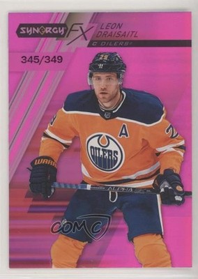 2020-21 Upper Deck Synergy FX Purple 345/349 Leon Draisaitl #FX-16 c6q