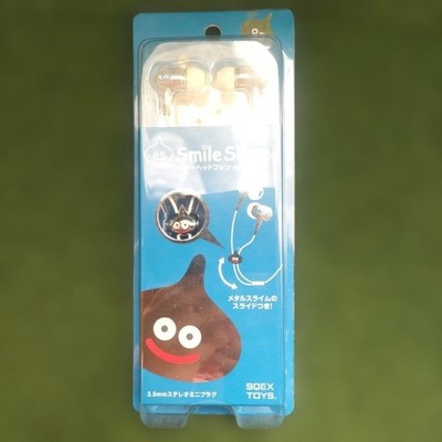 Dragon Quest Smile Slime Metal Slime Ear Headphones