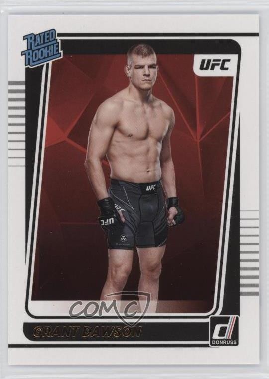 2022 Donruss UFC Rated Rookie Grant Dawson #205 w1s