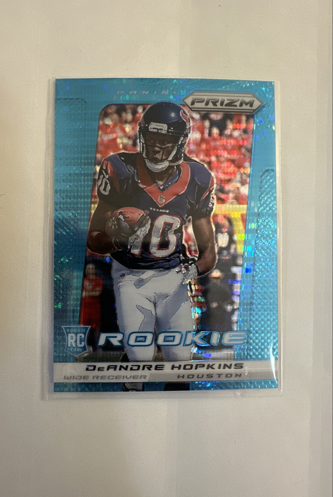 2013 Panini Prizm - Rookie DeAndre Hopkins #225 Light Blue Pulsar Prizm (RC)