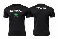 Senegal Slim Fit Shirt | Lightweight Poly Spandex | DTF Logo | Made in USA